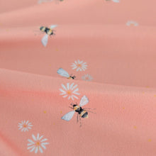 Lycra UV Bienen peach