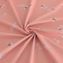 Lycra UV Bienen peach