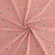 Lycra UV Bienen peach