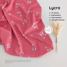 UV Lycra Kwiatowa Wstążka Różowa