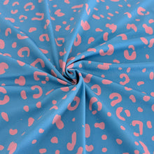 Lycra UV - neon - Leo Coral Blue