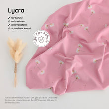 Lycra UV Stokrotki jasnoróżowe