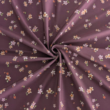 Lycra UV Streublumen ciemny fiolet